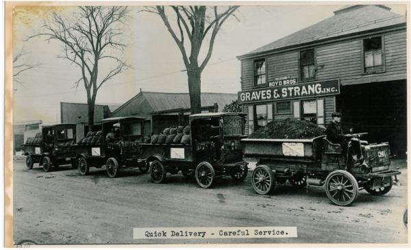 Historical photo of the Graves and Strang Coal Company