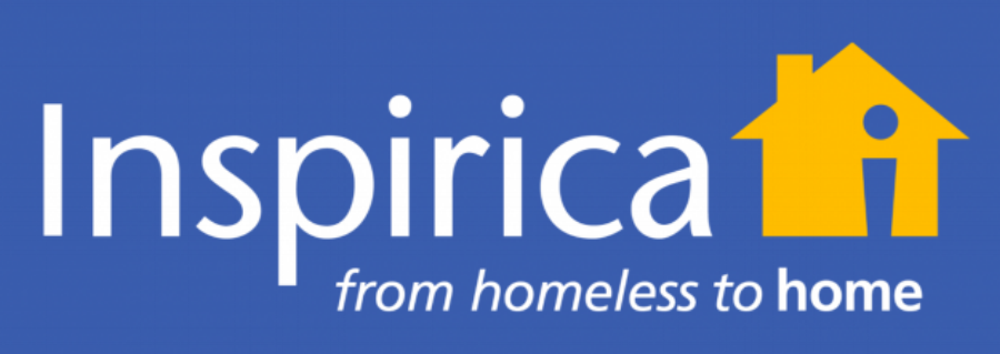 Inspirica: from Homeless to Home logo