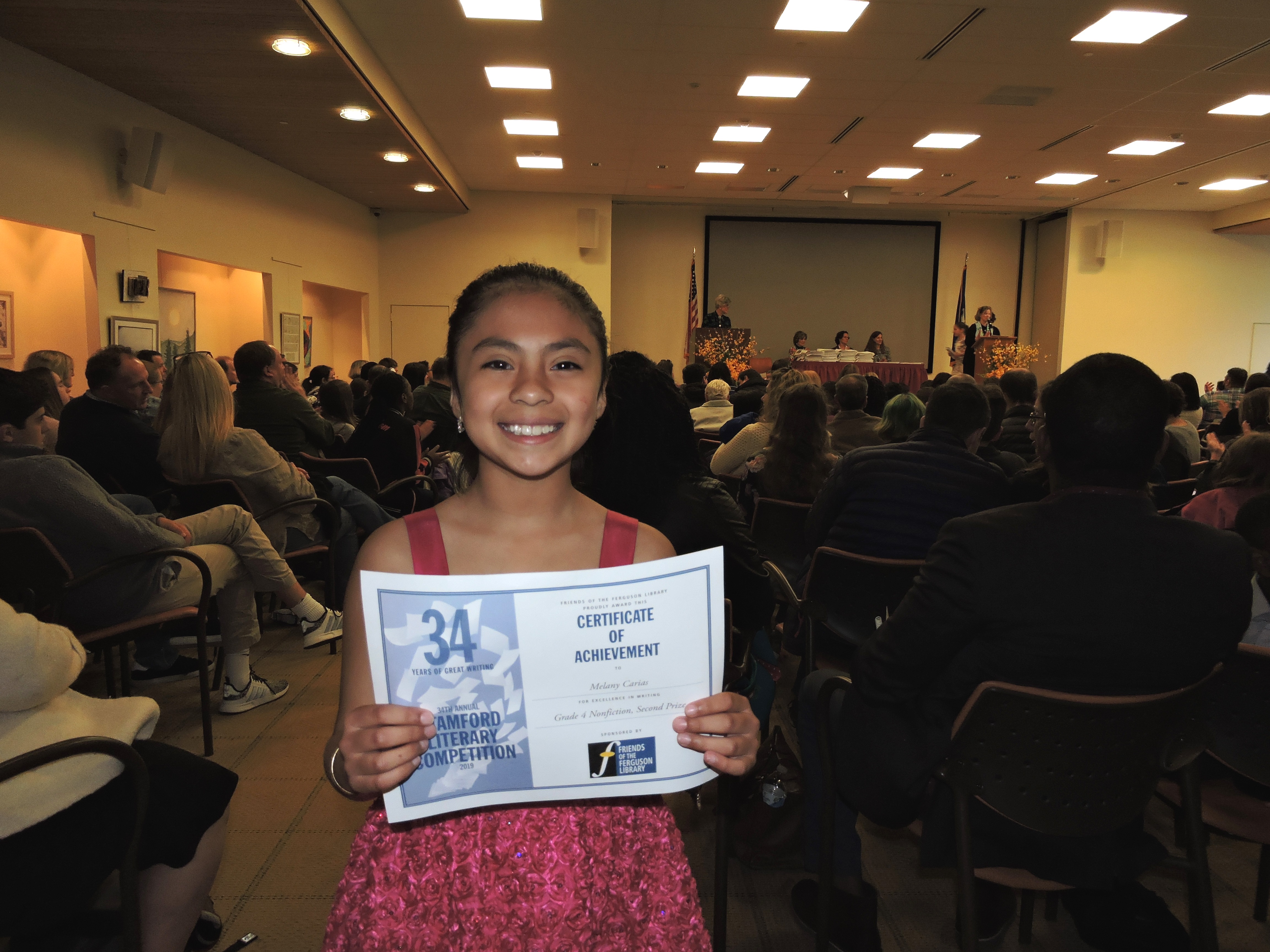 Grade 4 Nonfiction Literary Contest 2nd Place winner
