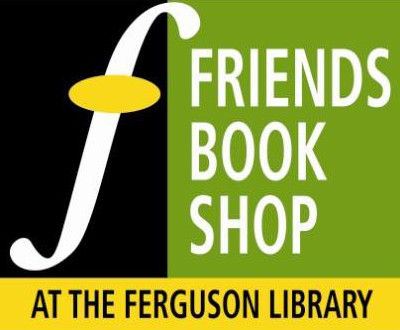 Friends Book Shop at the Ferguson Library logo