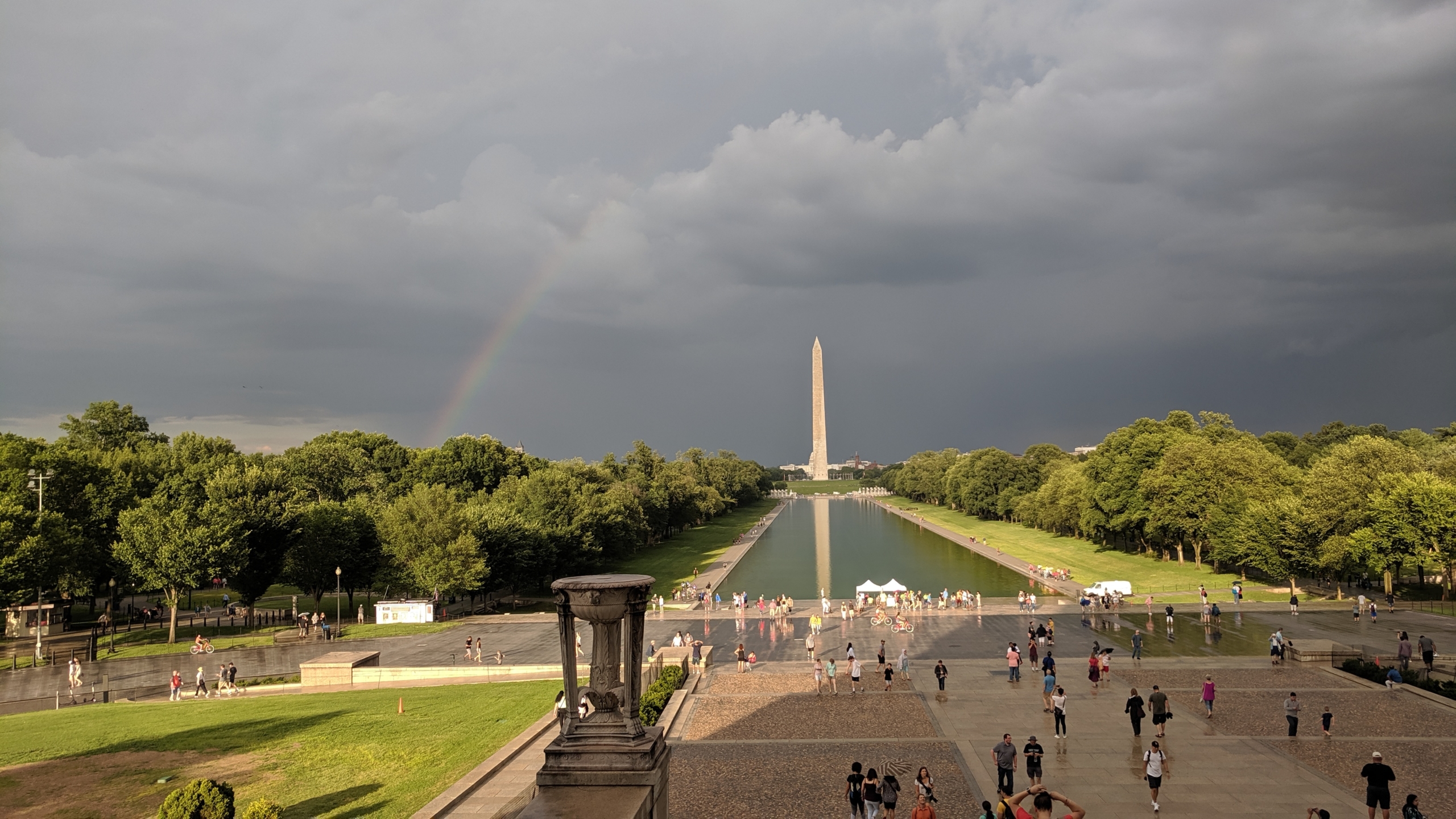 Rainbow over D.C. (Practice Image 3)
