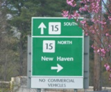 Merritt Parkway sign