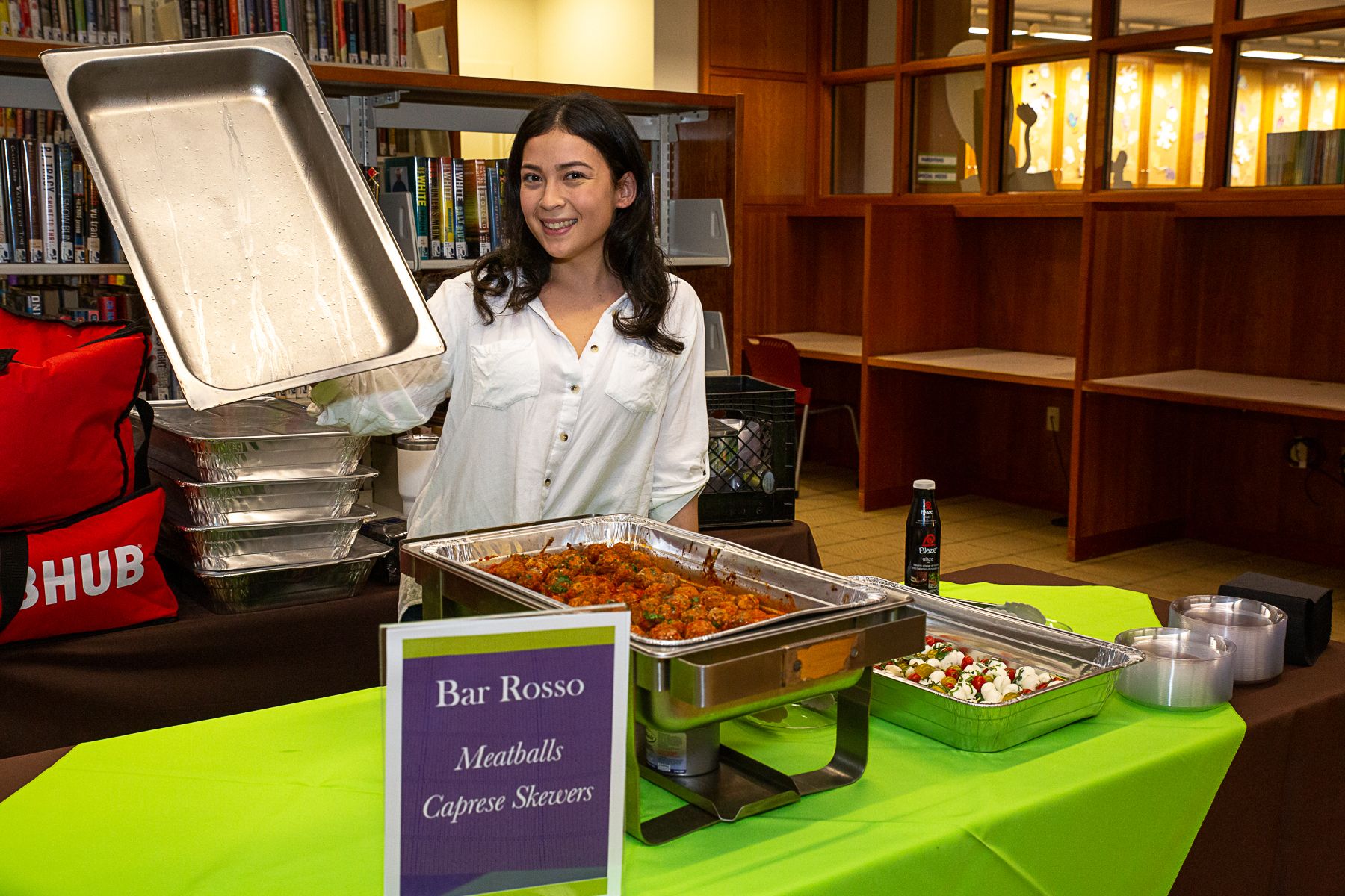 Bar Rosso showing food