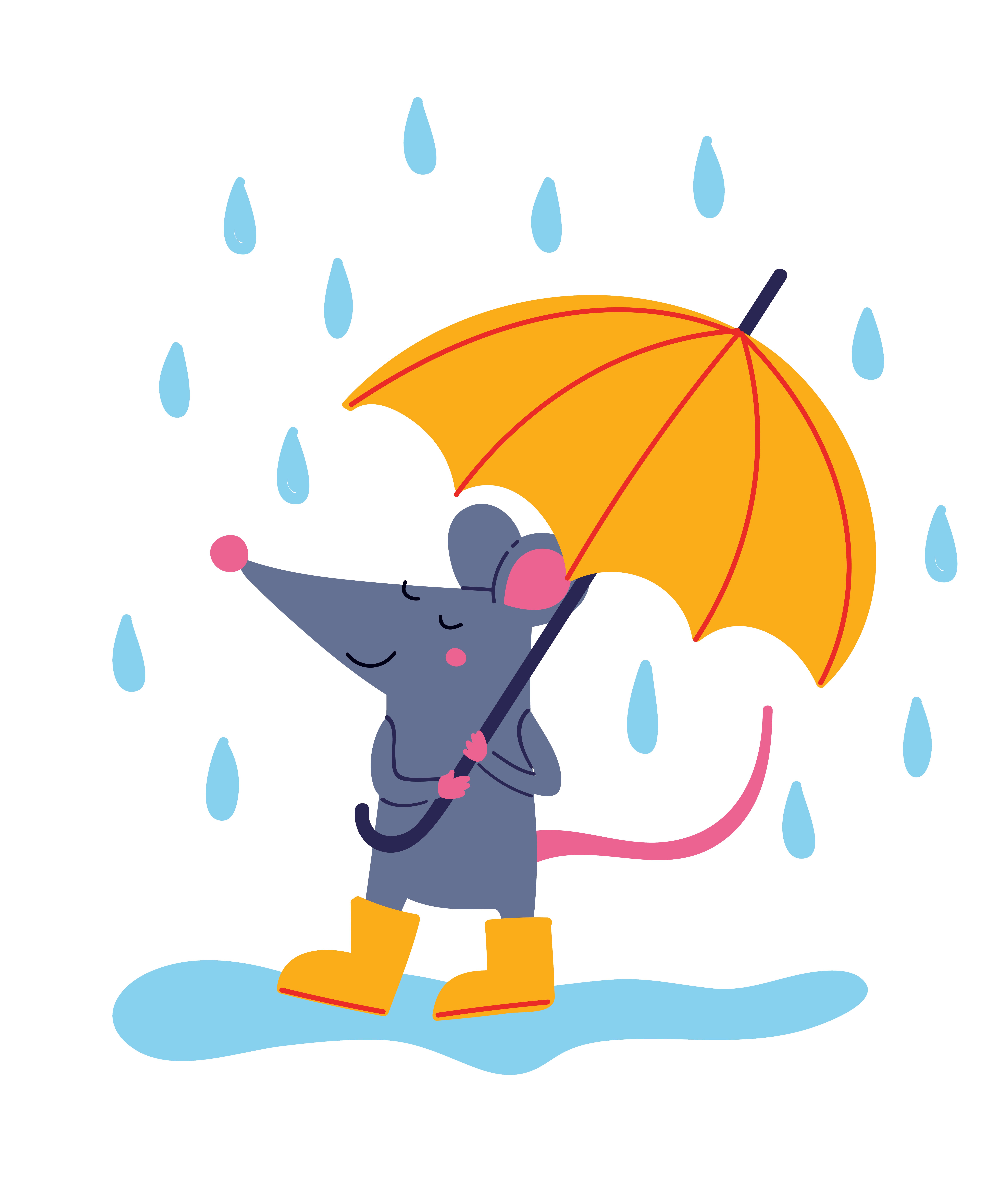 April Showers Mouse