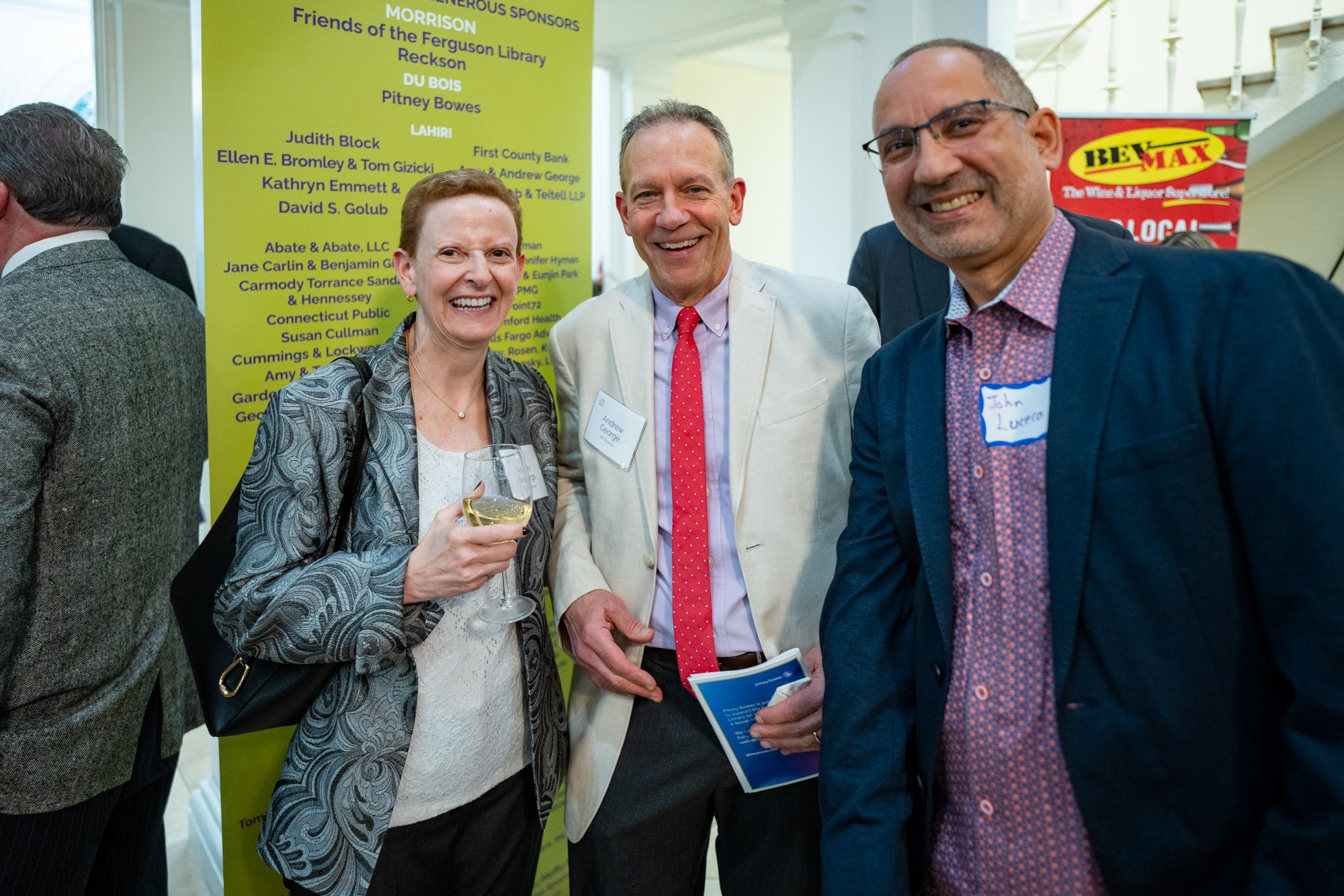 Amy and Andy George with John Lucero.jpg 