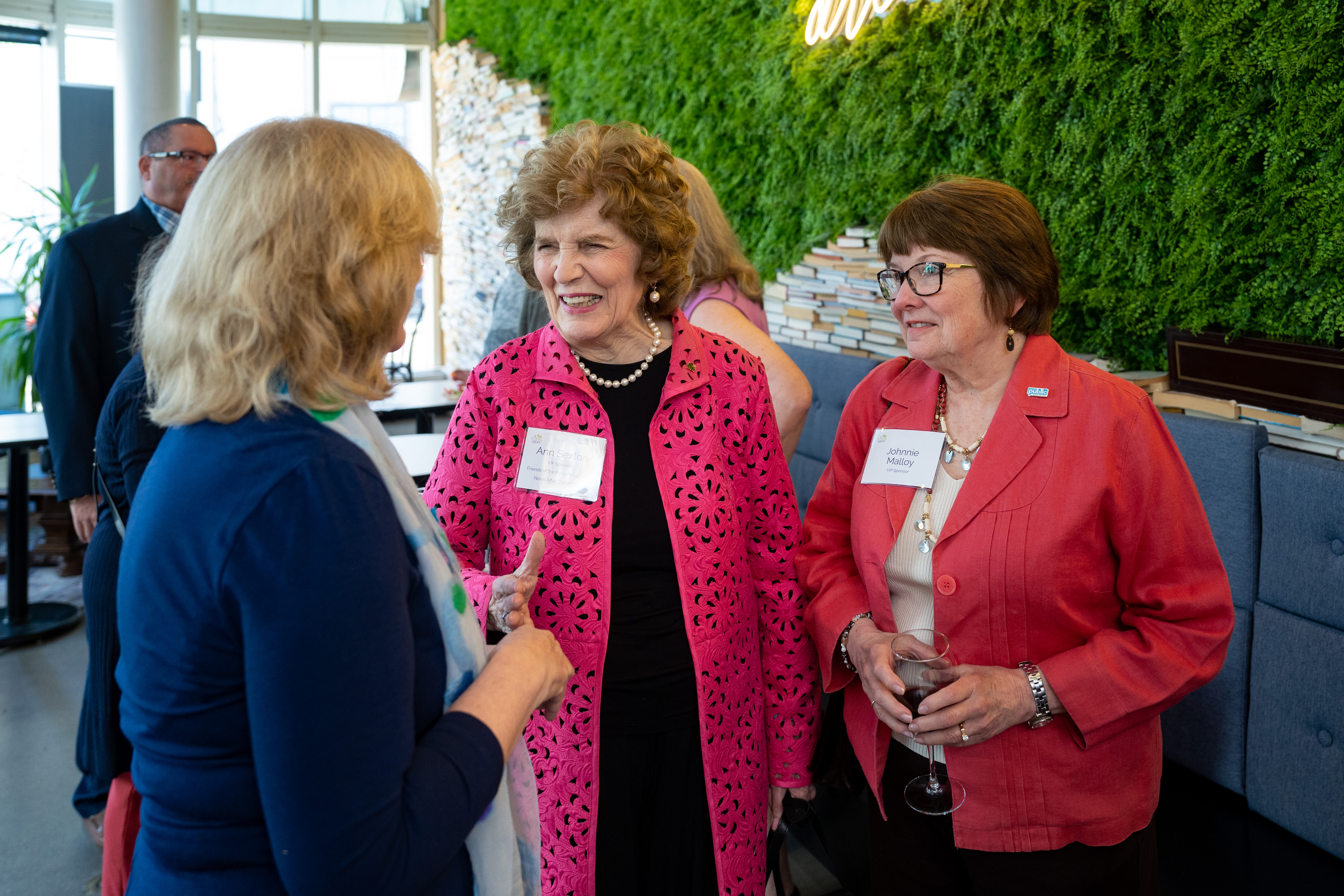 Reception Ann Sexton laughing.jpg 