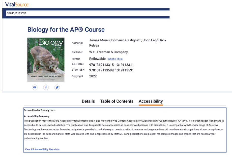 Figure 17a- VitalSource EPUB's Main Accessibility Tab.png 