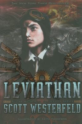 Cover to Leviathan by Scott Westerfeld