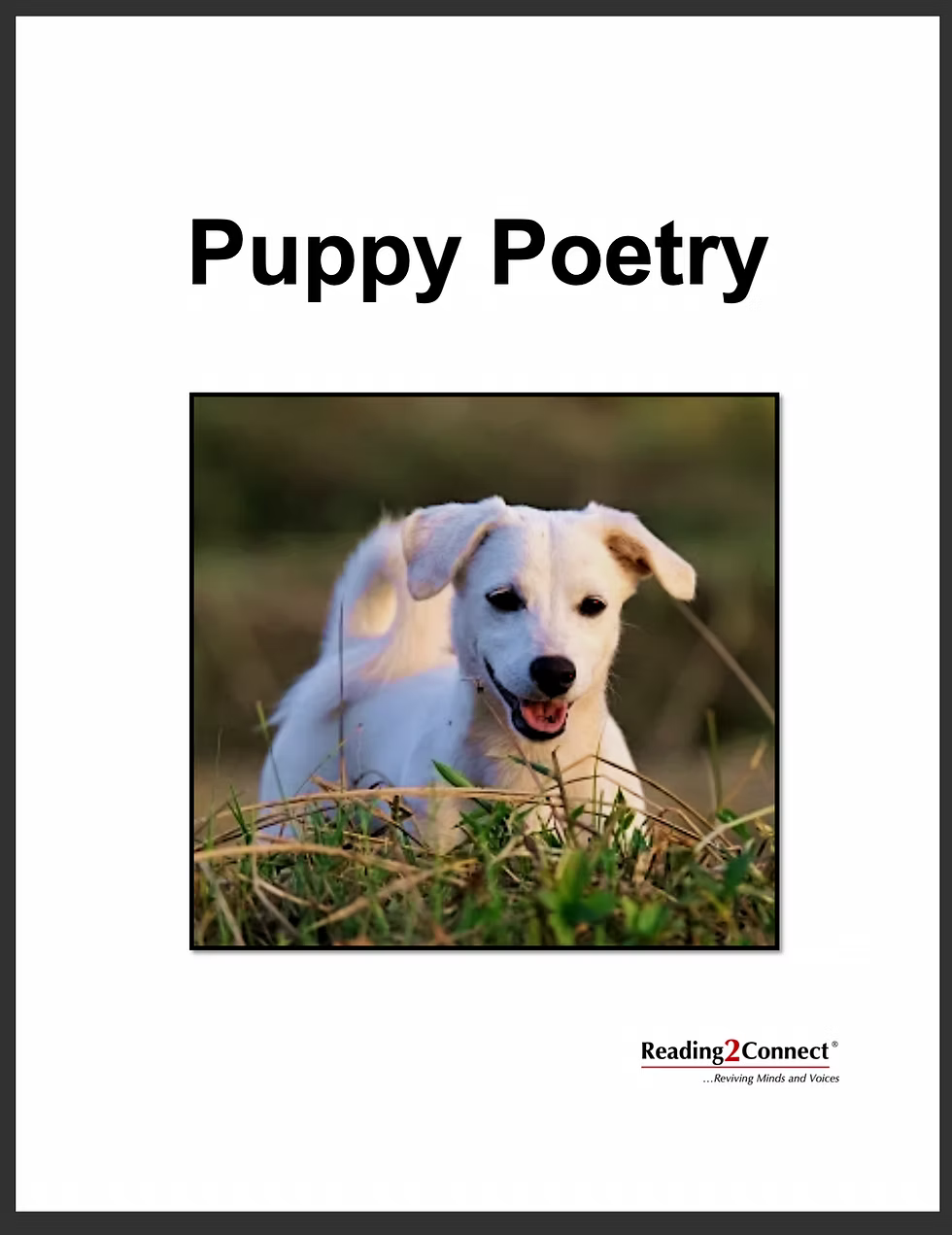 Puppy Poetry
