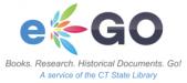 eGO Books. Research. Historical Documents. Go! A service of the CT State Library