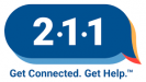 2-1-1 Logo: Get Connected. Get Help