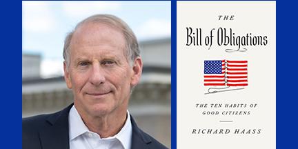 Richard Haass with Book