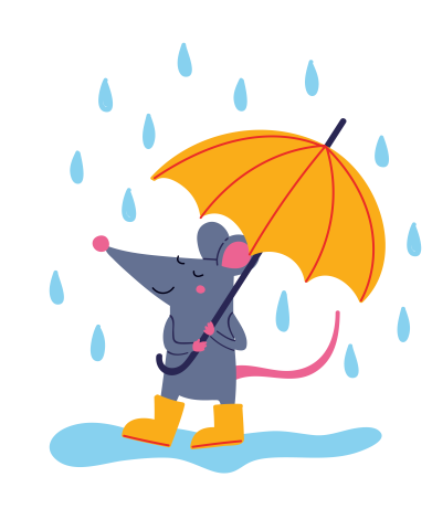 April Showers Mouse