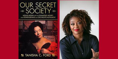 Tanisha Ford with Book