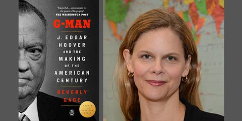 Beverly Gage with Book