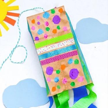Paper Bag Kites