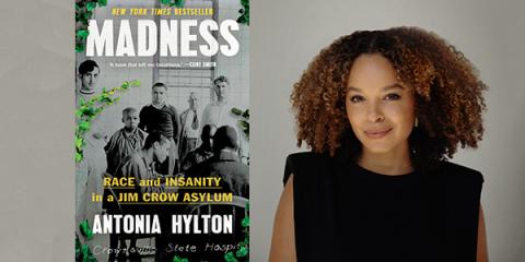 Hylton with Book