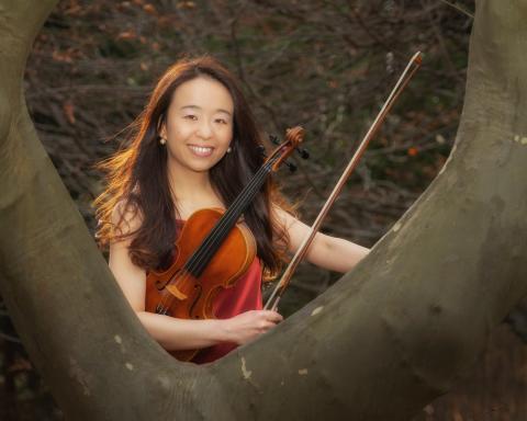 Violinist Chie Yoshinaka