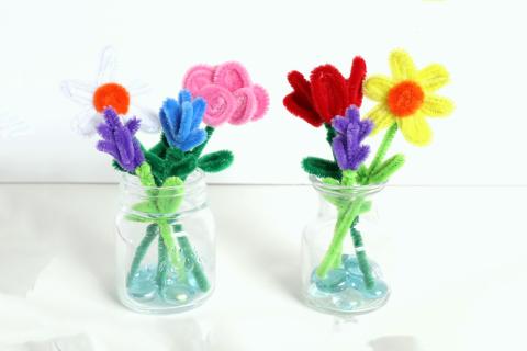 Pipe Cleaner Flowers