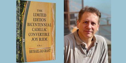 Michael Grant with Book