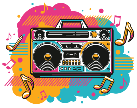 boom box