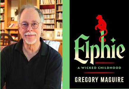 Gregory Maguire with Elphie