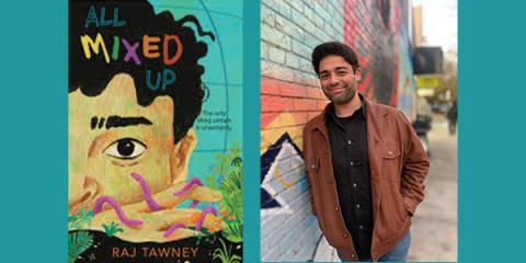 Raj Tawney with Book