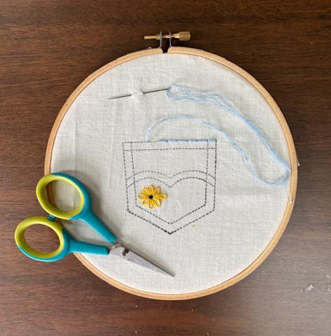 Adult Crafting Embroidery