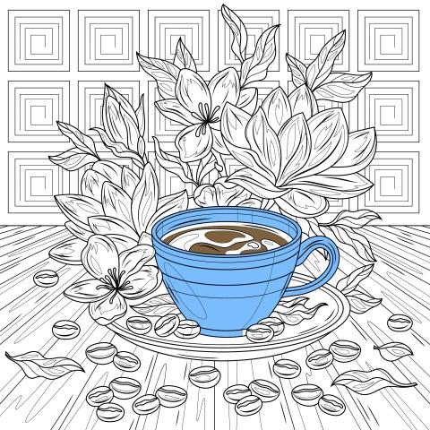 Coffee & Coloring