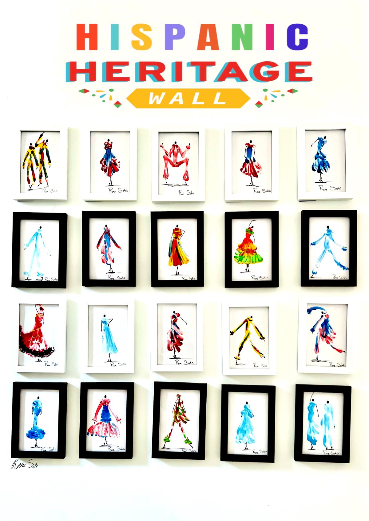 Hispanic Heritage Wall