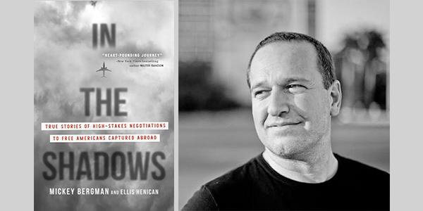 Mickey Bergman with Book