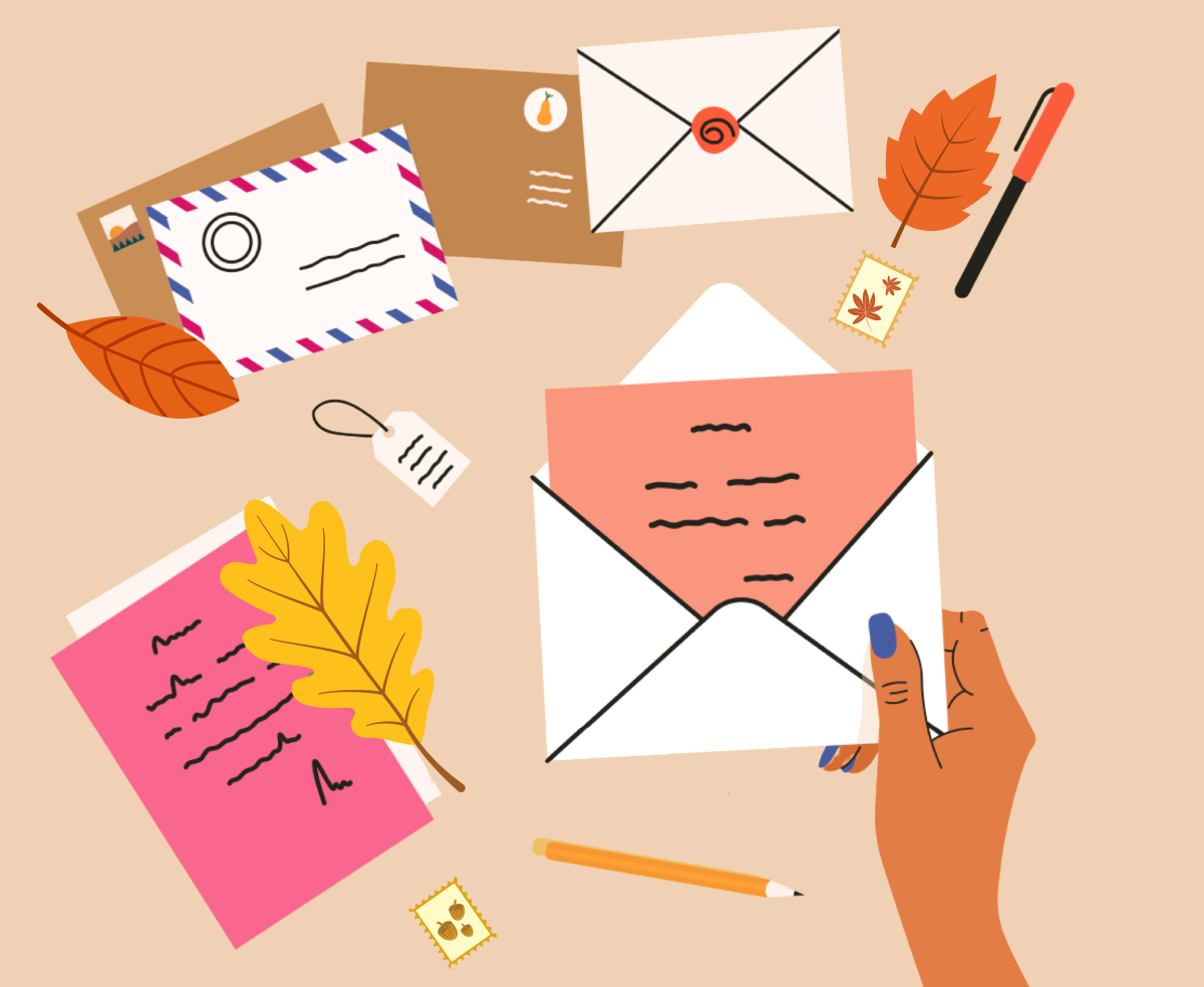 Adult Crafting Thanksgiving Cards