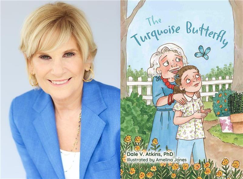 Dale Atkins Turqouise Butterfly