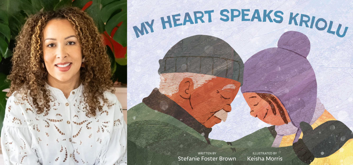 Stefanie Brown with Book