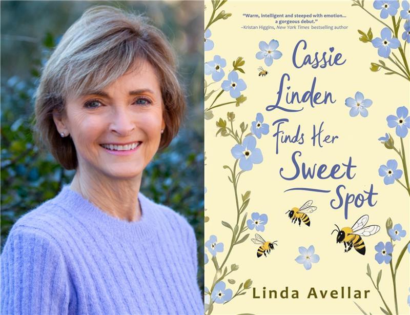 Linda Avellar with Book