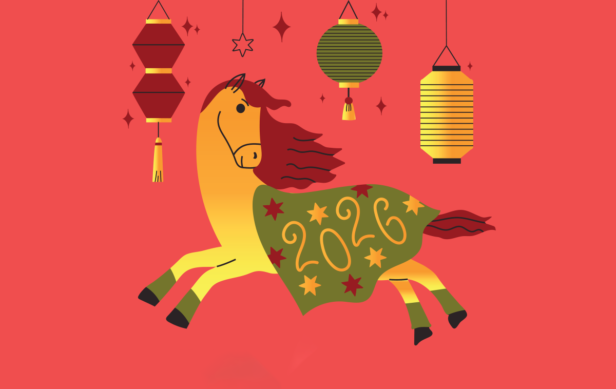 Lunar New Year Horse Kids