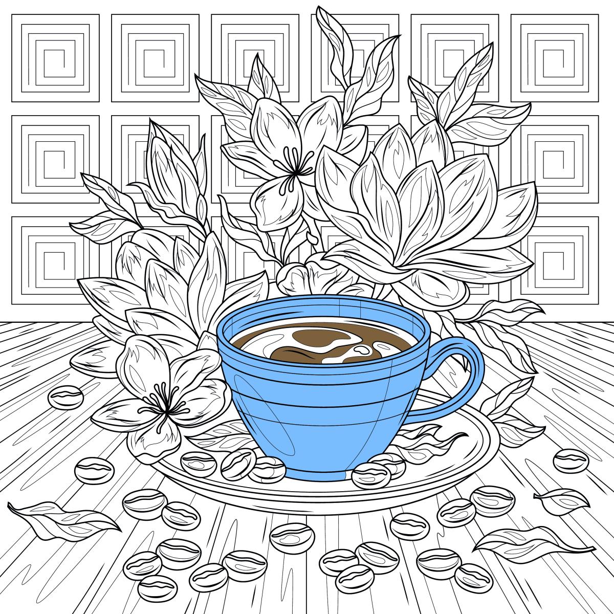 Coffee & Coloring
