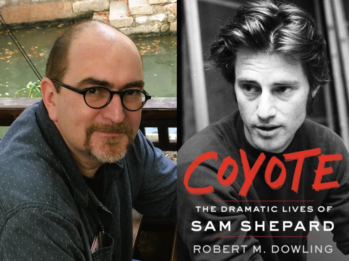 Robert Dowling with Book