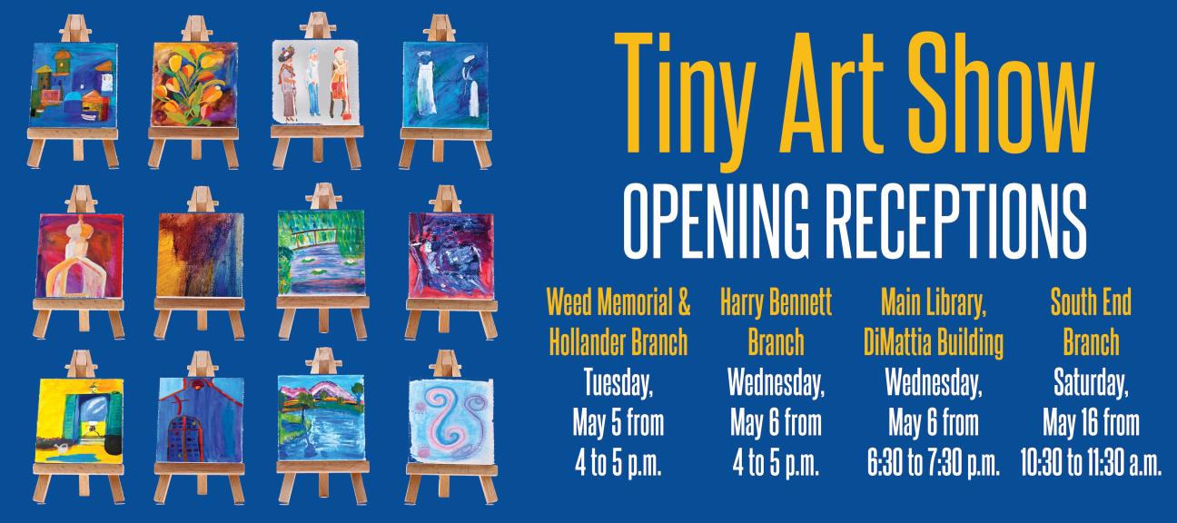 Tiny Art Show Opening Reception