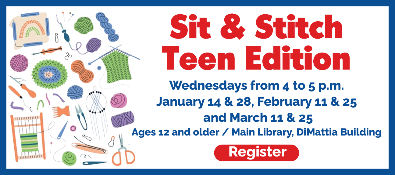 Teen Sit & Stitch