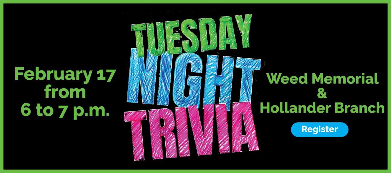 Tuesday Trivia February