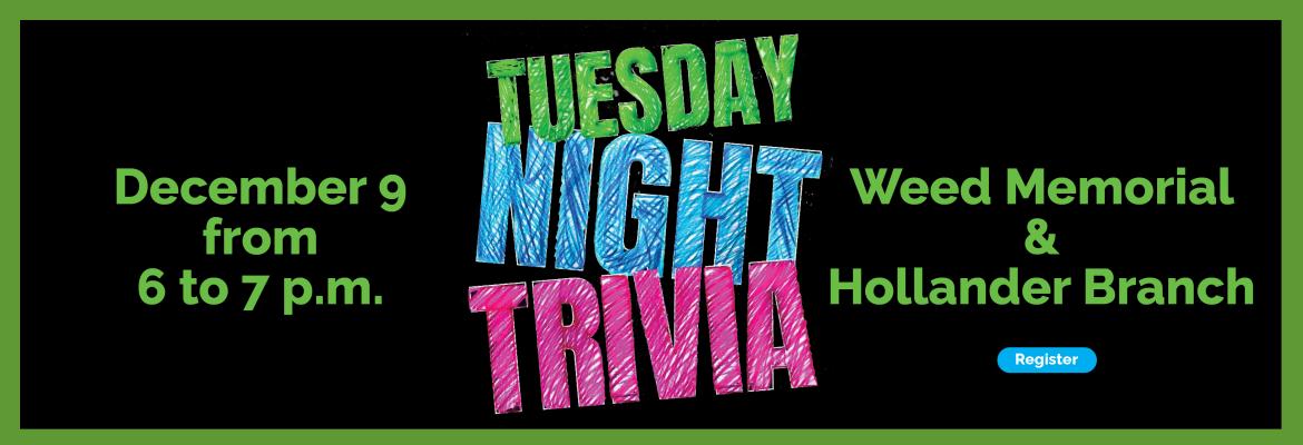 Tuesday Trivia December