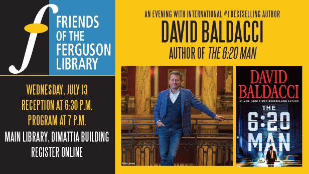 Friends Author Series - David Baldacci